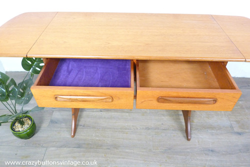 G Plan Fresco Drop Leaf Console Table