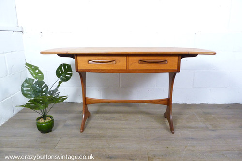 G Plan Fresco Drop Leaf Console Table