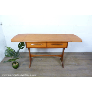 G Plan Fresco Drop Leaf Console Table