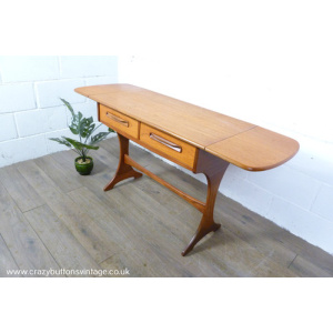 G Plan Fresco Drop Leaf Console Table