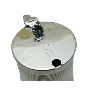 Georgian 1810 Antique Solid Silver Large Tankard Mustard Jam Pot