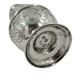 Georgian II 1744 Antique Solid Silver Pounce Shaker Pepper Pot