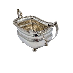 Georgian Solid Silver Large Irish Sauce Bowl Dublin 1818 311g