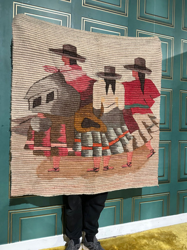 Hand Made Wall Hanging Made In Peru