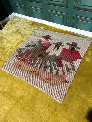 Hand Made Wall Hanging Made In Peru