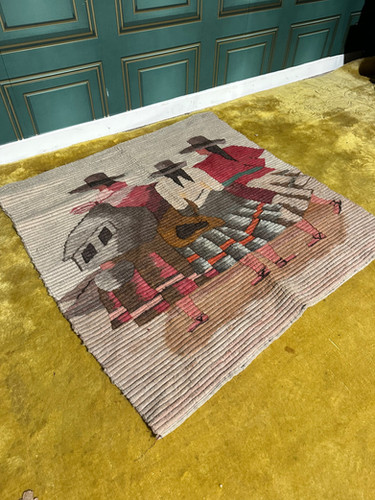 Hand Made Wall Hanging Made In Peru