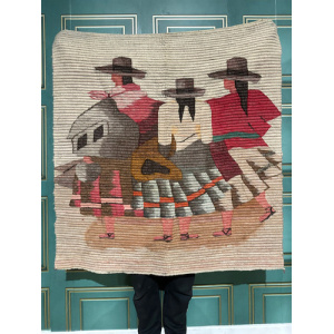 Hand Made Wall Hanging Made In Peru