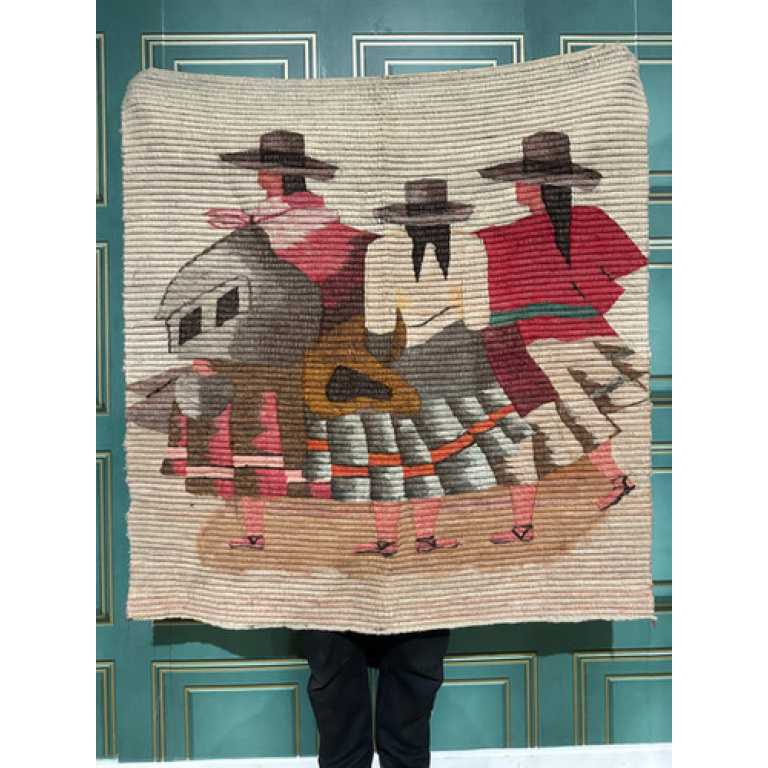 Hand Made Wall Hanging Made In Peru