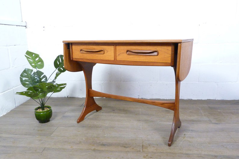 G Plan Fresco Drop Leaf Console Table