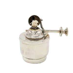 Irish Solid Silver Antique Samovar & Burner 1710g 2 Pint