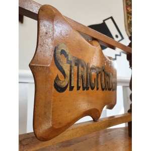 Pair of Edwardian Masonic Meeting Board Signs