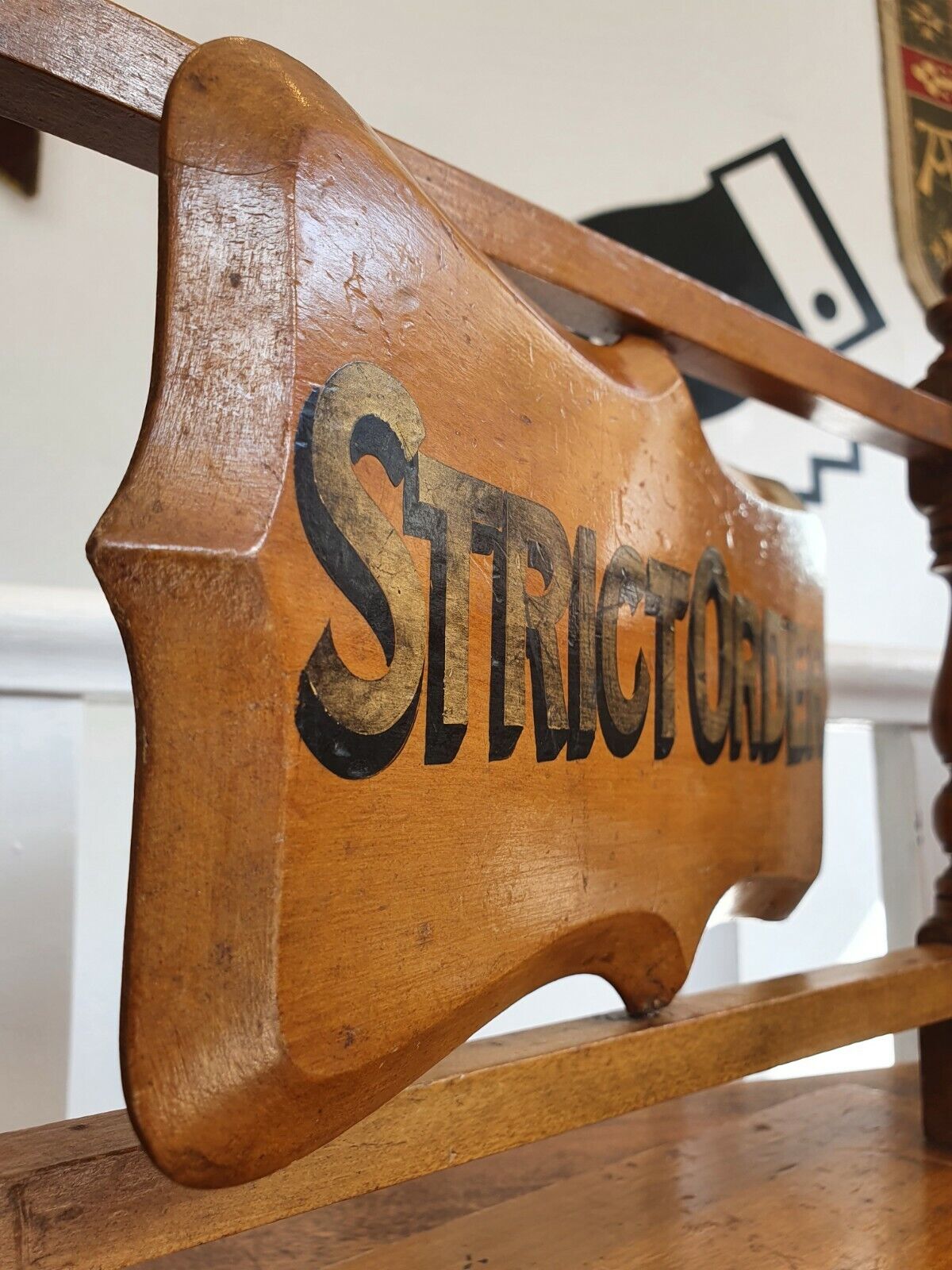 Pair of Edwardian Masonic Meeting Board Signs