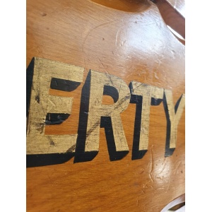 Pair of Edwardian Masonic Meeting Board Signs