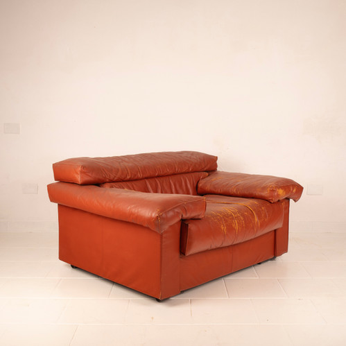 "Erasmo" Armchair by Afra and Tobia Scarpa for B&B Italia