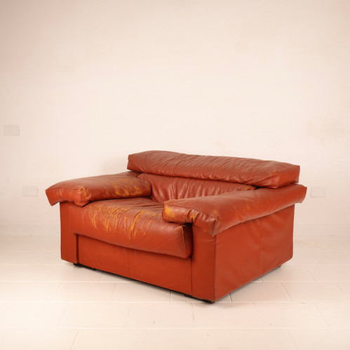 "Erasmo" Armchair by Afra and Tobia Scarpa for B&B Italia