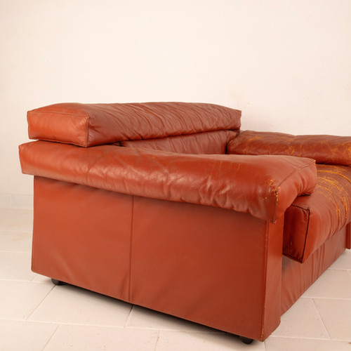 "Erasmo" Armchair by Afra and Tobia Scarpa for B&B Italia