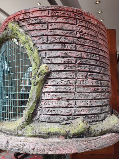 Antique Faux Bois Belgian Aviary Decorative Garden Ornament/Statue - Image 8