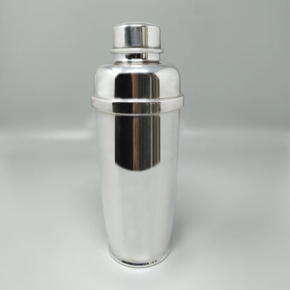 1960s Gorgeous Cocktail Shaker Silver Plated by Zanetta. Made in Italy - Image 2