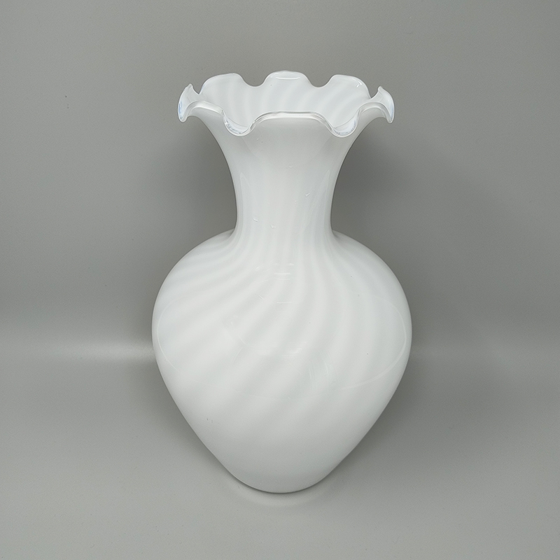 1960s Vase By Dogi in Murano Glass. Made in Italy
