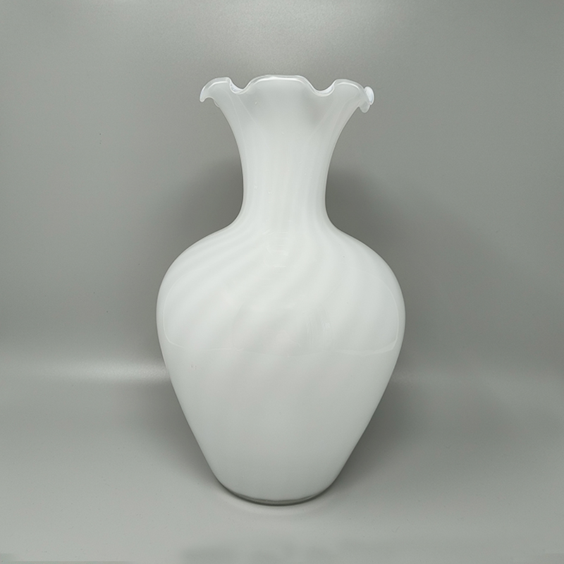 1960s Vase By Dogi in Murano Glass. Made in Italy