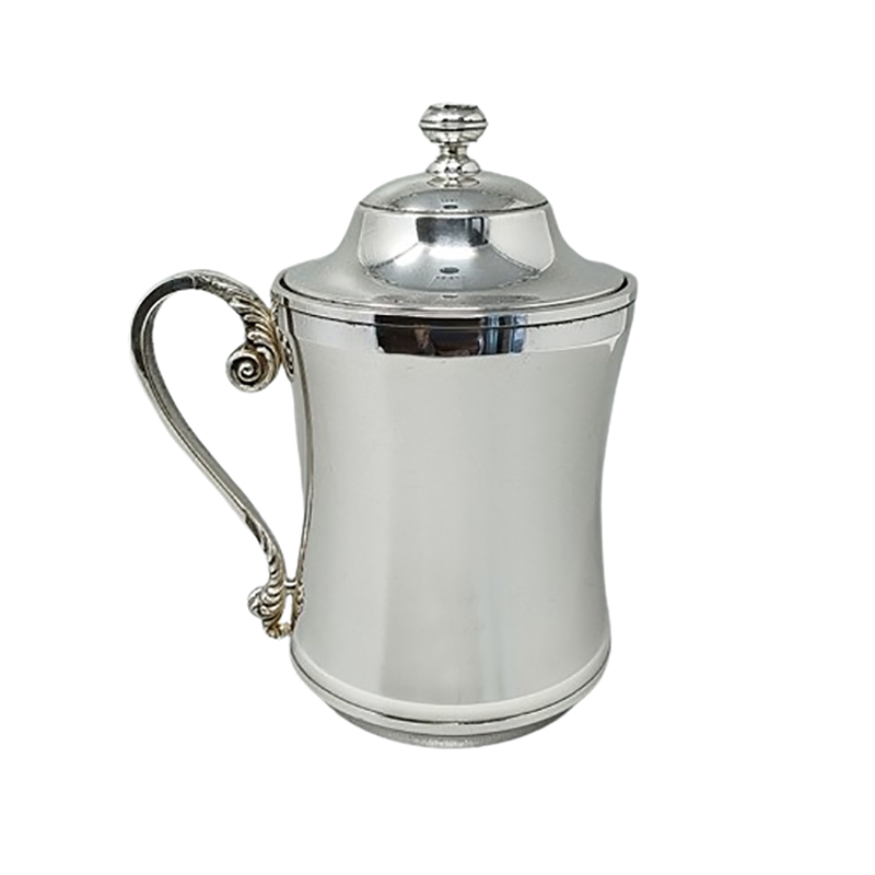 1960s Stunning Ice Bucket by Aldo Tura for Macabo. Made in Italy.