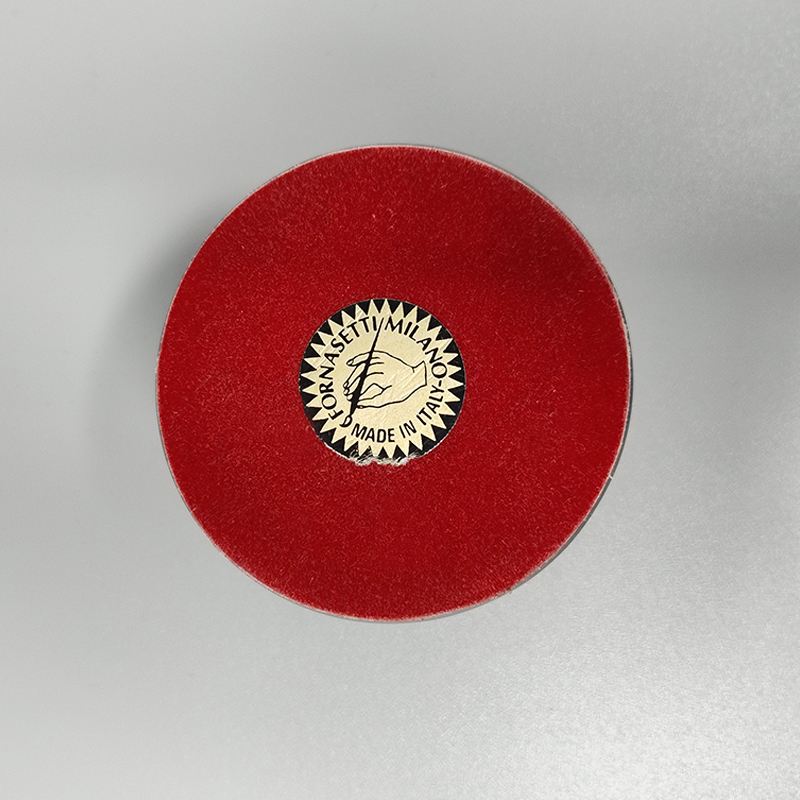 1970s Piero Fornasetti Crystal Paperweight Sphere. Made in Italy