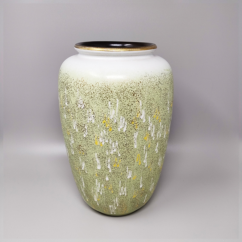 1970s Stunning Original Big Vase by Christiane Reuter. Made in Germany