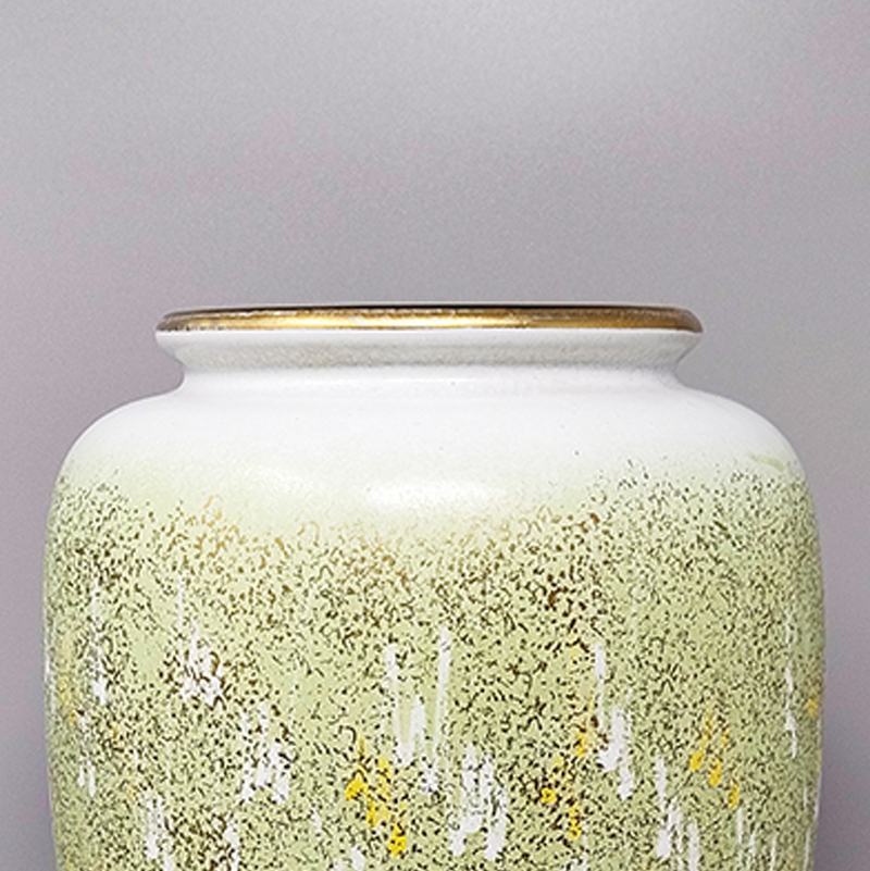 1970s Stunning Original Big Vase by Christiane Reuter. Made in Germany