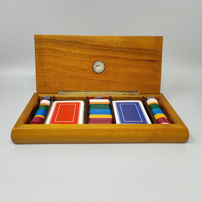1980s Original Gorgeous Playing Cards Box by Piero Fornasetti in Excellent condition. Made in Italy - Image 5