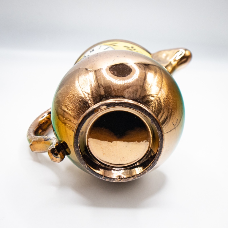 Rare Copper Lustre Jug Advertising Riddle & Bryan - Image 7