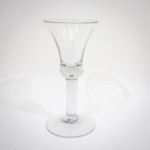 Early Georgian Teardrop Wine Glass