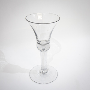 Early Georgian Teardrop Wine Glass