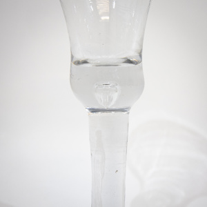 Early Georgian Teardrop Wine Glass