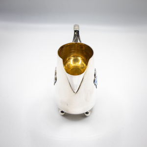 Stunning Art Nouveau Silver Bachelor Trio