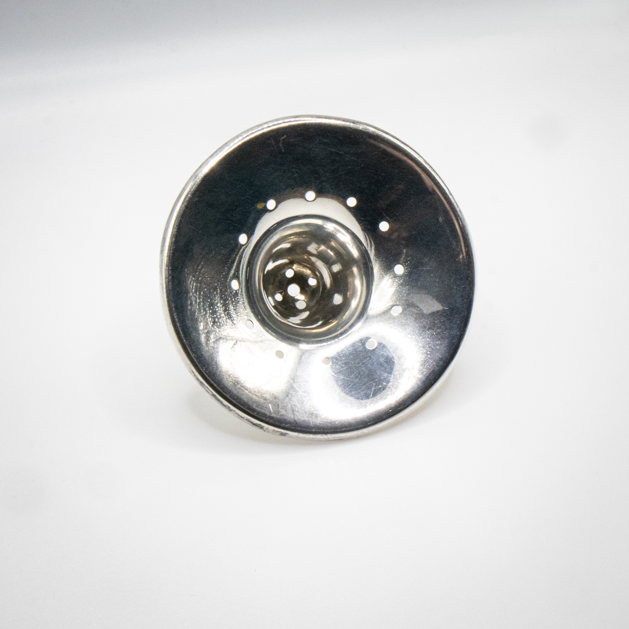 Rare George III Silver Nipple Guard