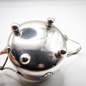 Art Nouveau Aspreys Christopher Dresser Silver Milk & Sugar
