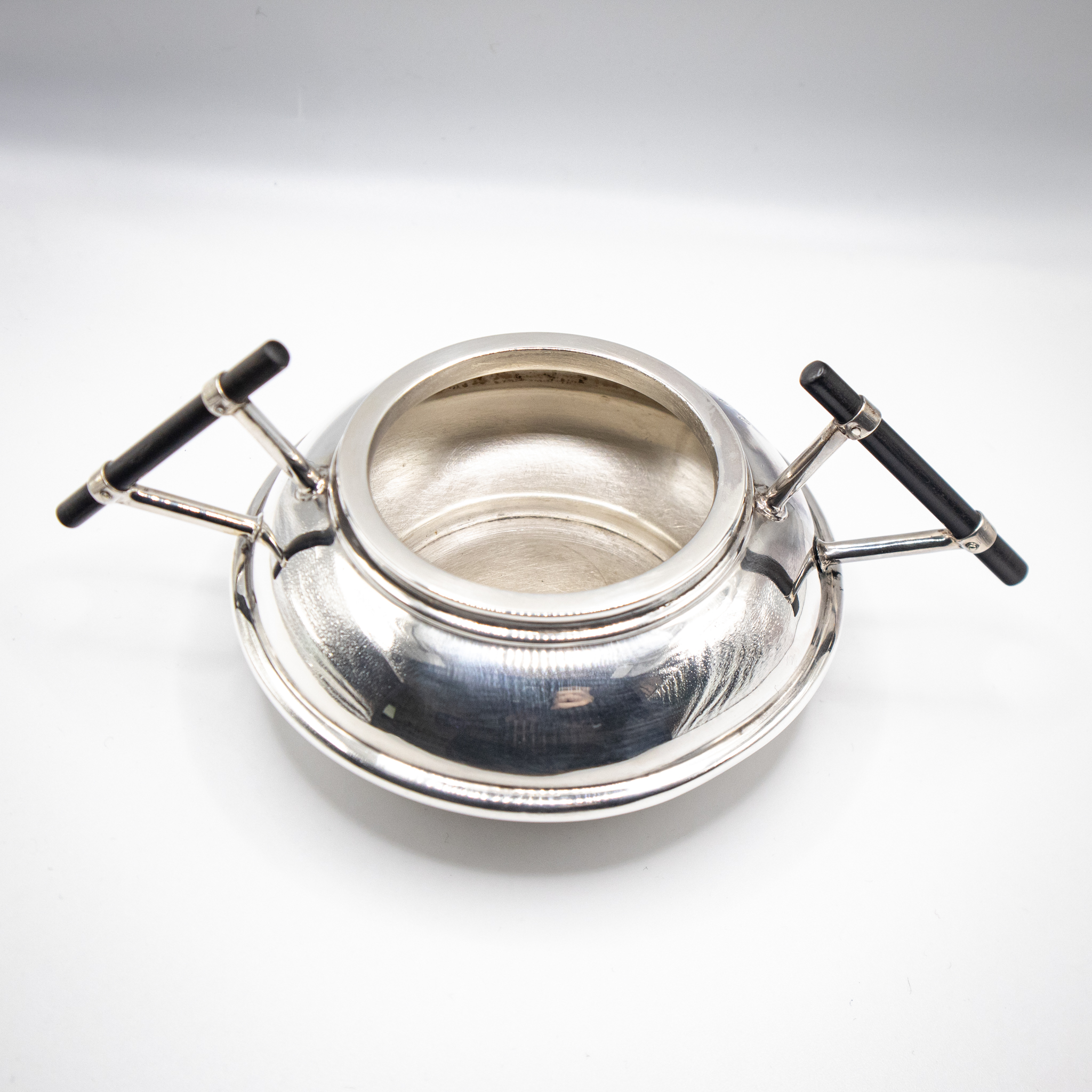 Art Nouveau Aspreys Christopher Dresser Silver Milk & Sugar