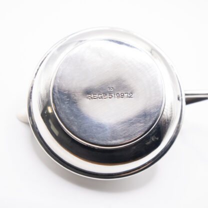 Art Nouveau Aspreys Christopher Dresser Silver Milk & Sugar - Image 8