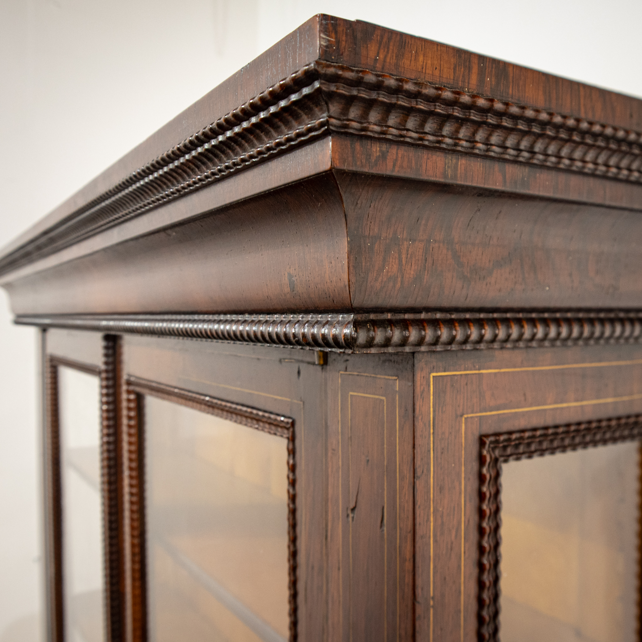 Dutch Rosewood Bureau Bookcase