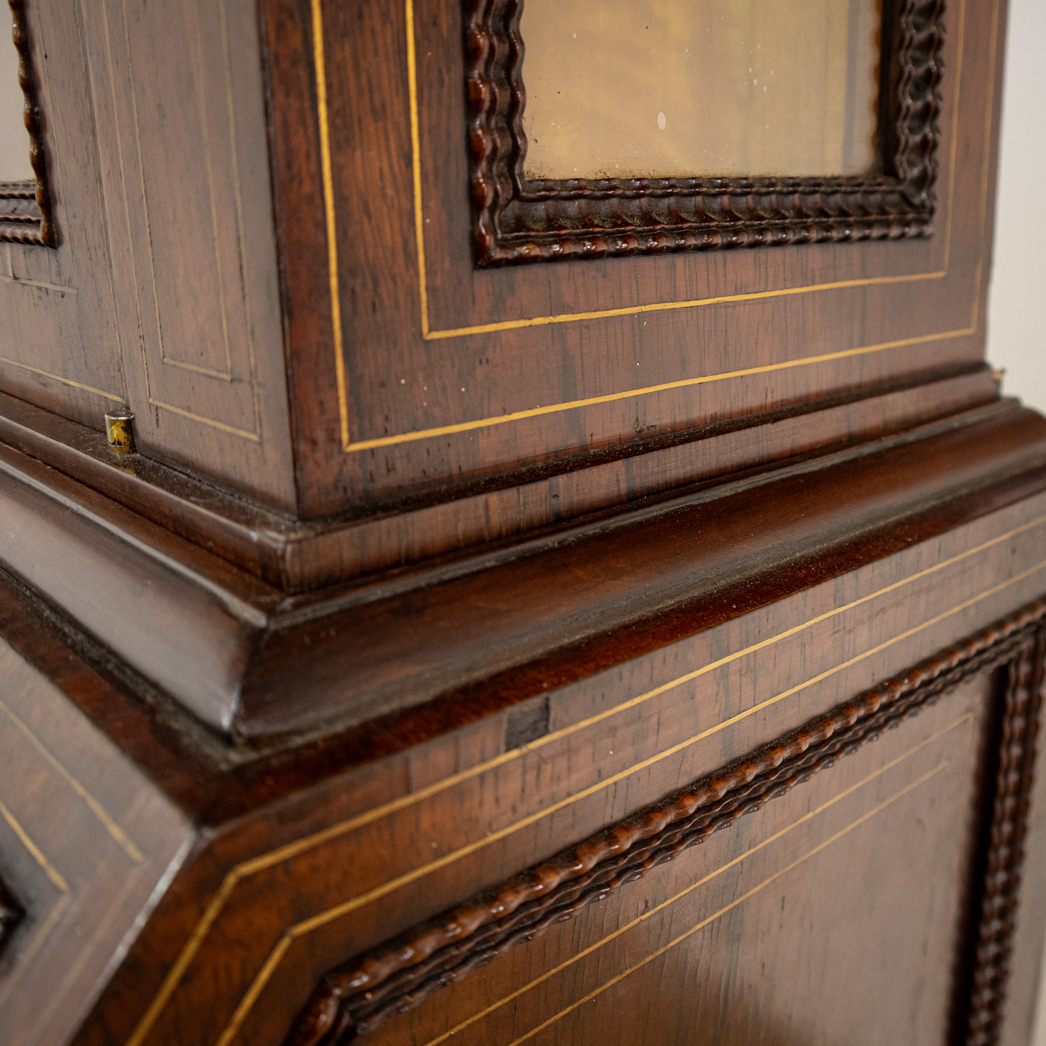 Dutch Rosewood Bureau Bookcase