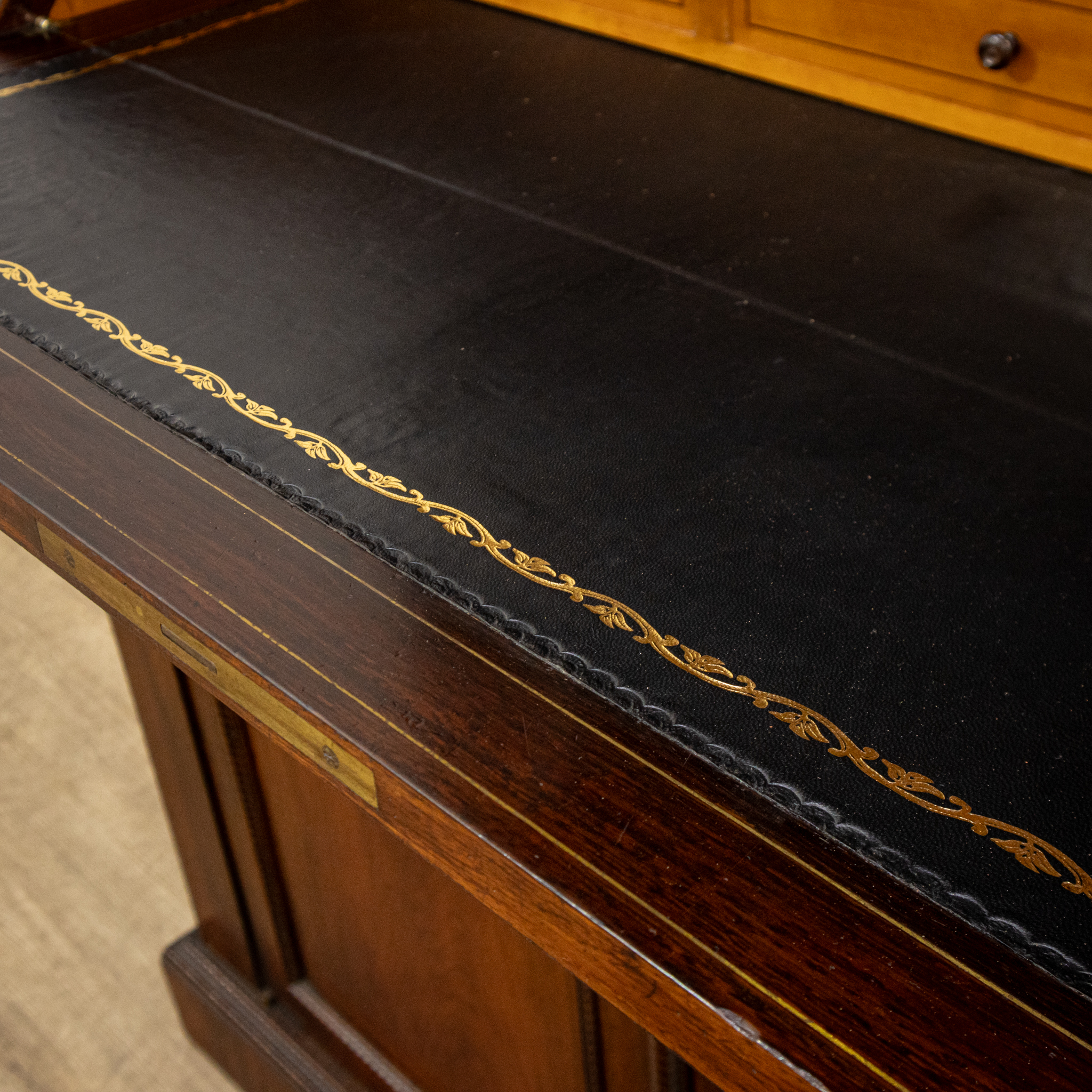 Dutch Rosewood Bureau Bookcase