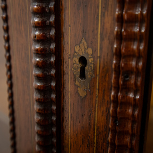 Dutch Rosewood Bureau Bookcase