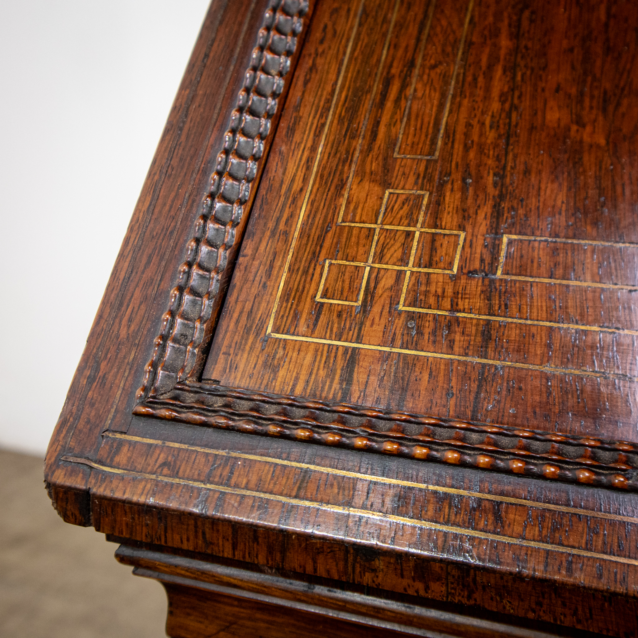 Dutch Rosewood Bureau Bookcase