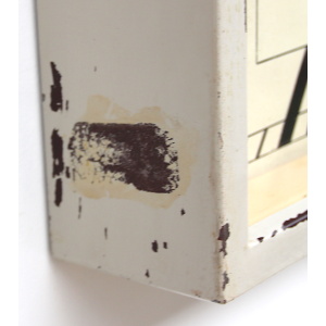 Vintage Square Wall Clock By RFT, 1950s