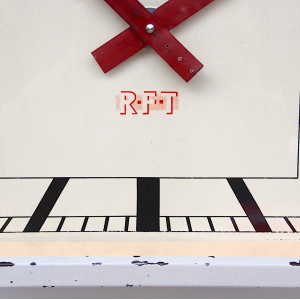 Vintage Square Wall Clock By RFT, 1950s