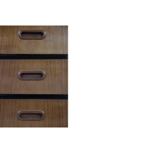 Vintage Swedish Mid-Century Modern Teak Desk, 1960s
