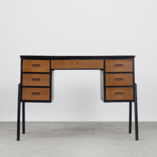 Vintage Swedish Mid-Century Modern Teak Desk, 1960s