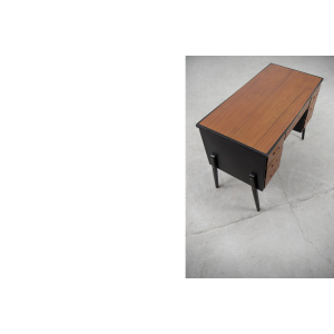 Vintage Swedish Mid-Century Modern Teak Desk, 1960s