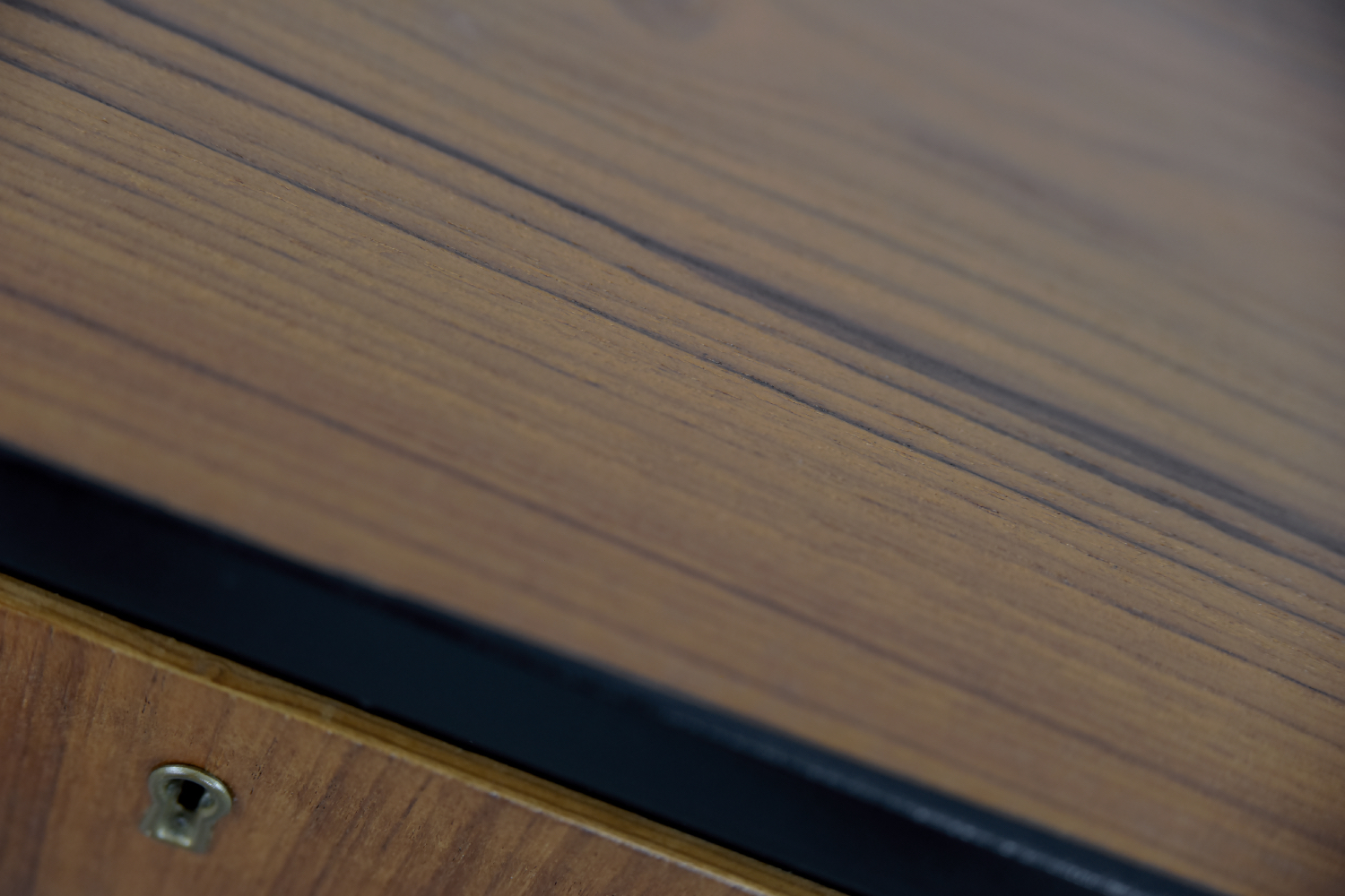 Vintage Swedish Mid-Century Modern Teak Desk, 1960s