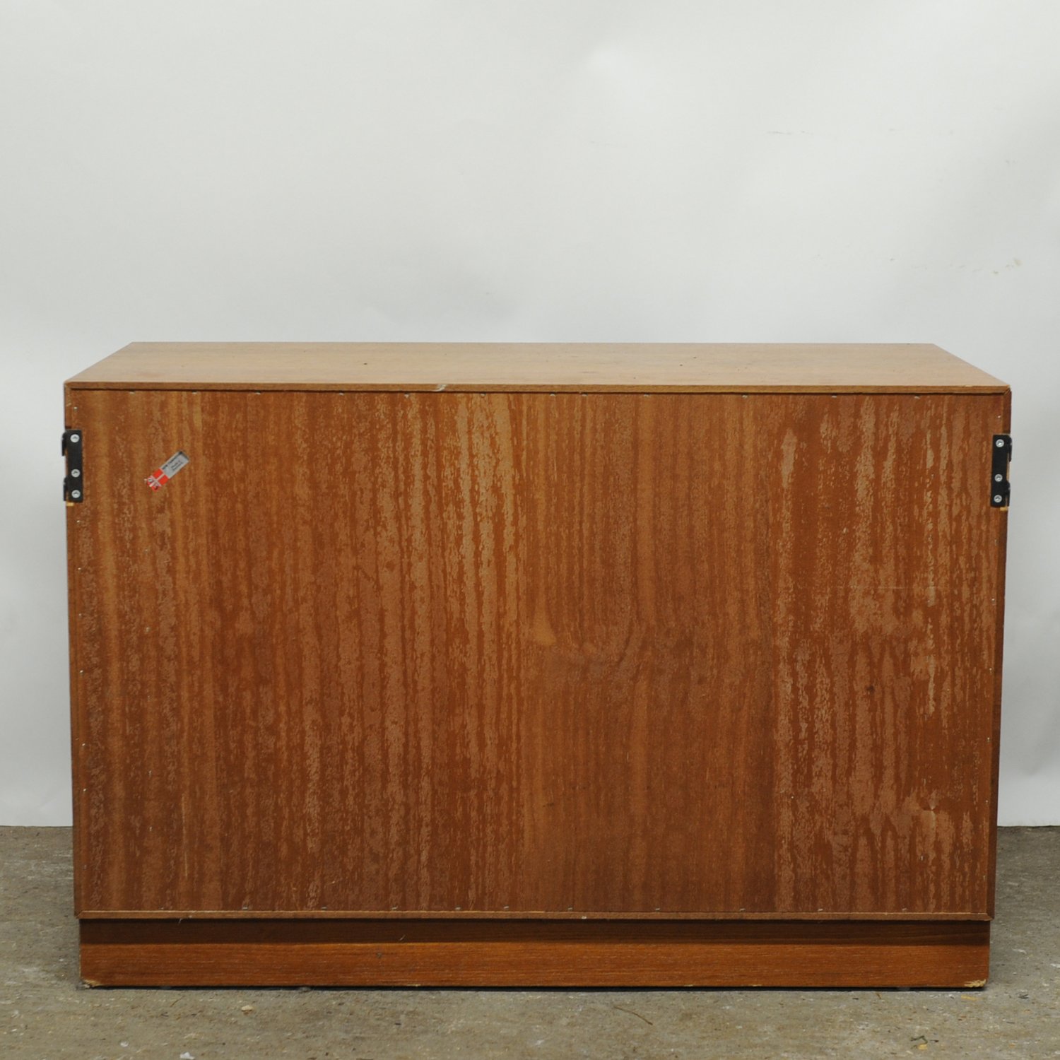 Teak Tambour Door Record Cabinet By Kai Kristiansen, 1960s
